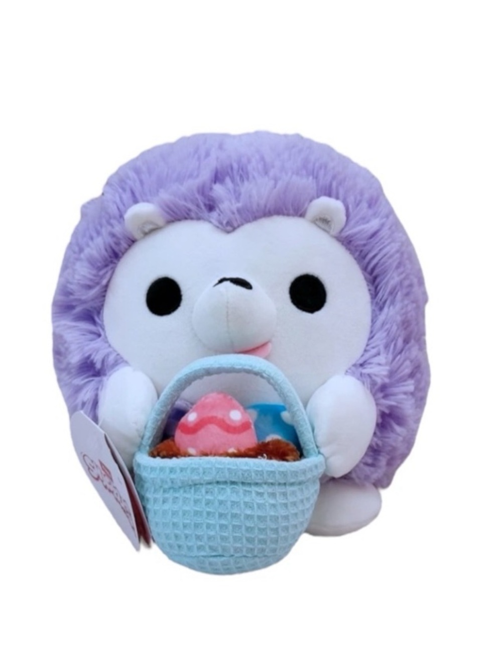 Snackles Andrew The Hedgehog Purple Plush Stuffed Animal